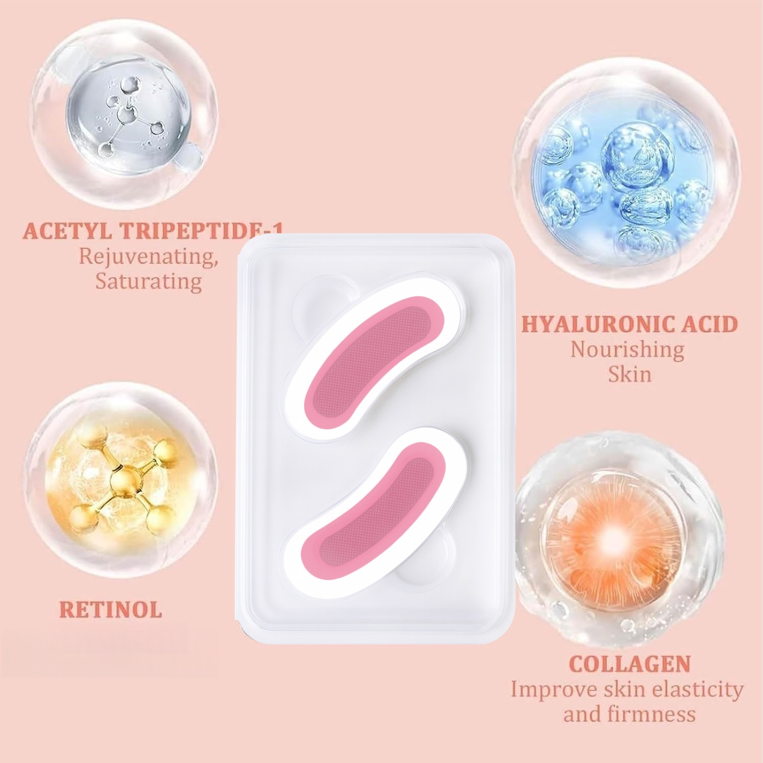 2PCS Retinol microneedle eye p - Microneedle Patch Eye review and price