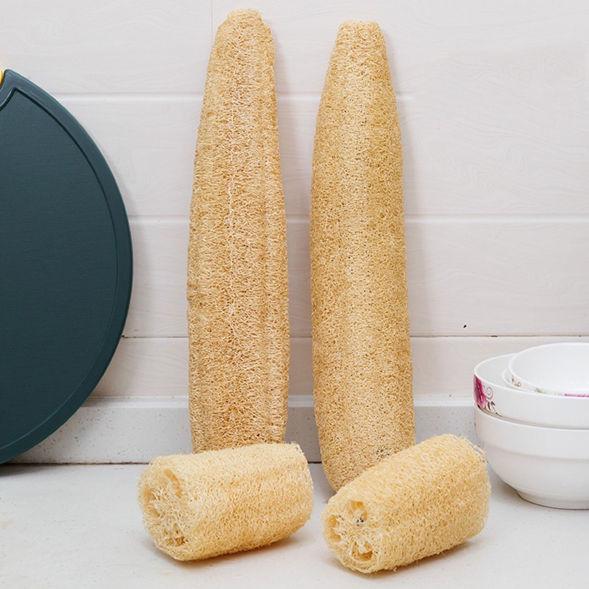 1pcs Natural Loofah Sponge Mul - Body Loofah Natural review and price