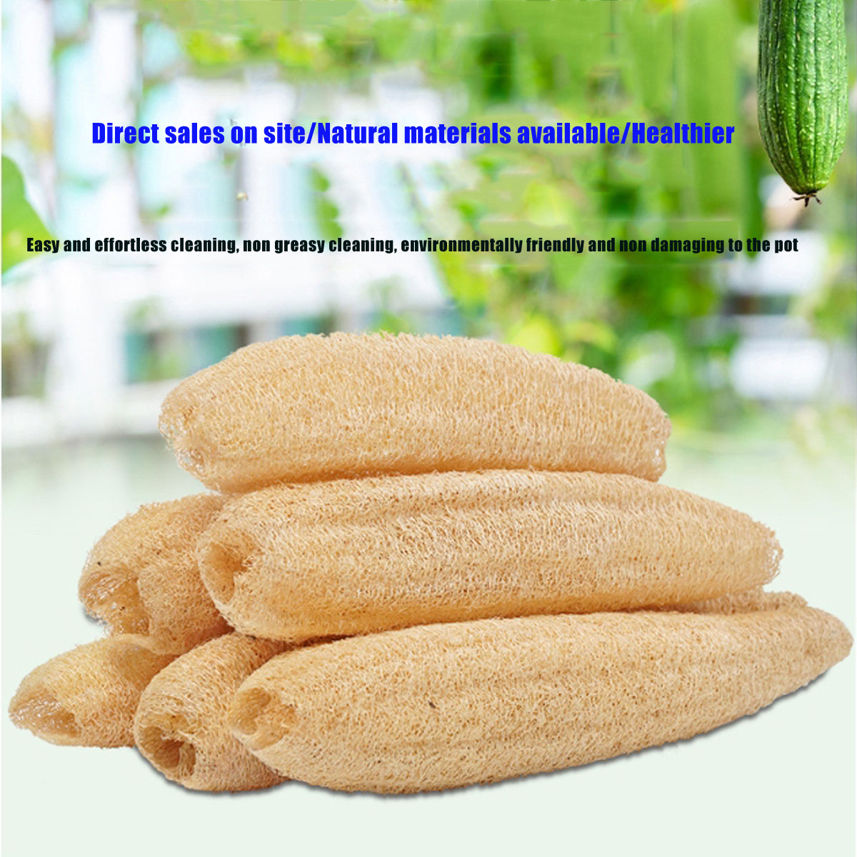 1pcs Natural Loofah Sponge Mul - Body Loofah Natural review and price