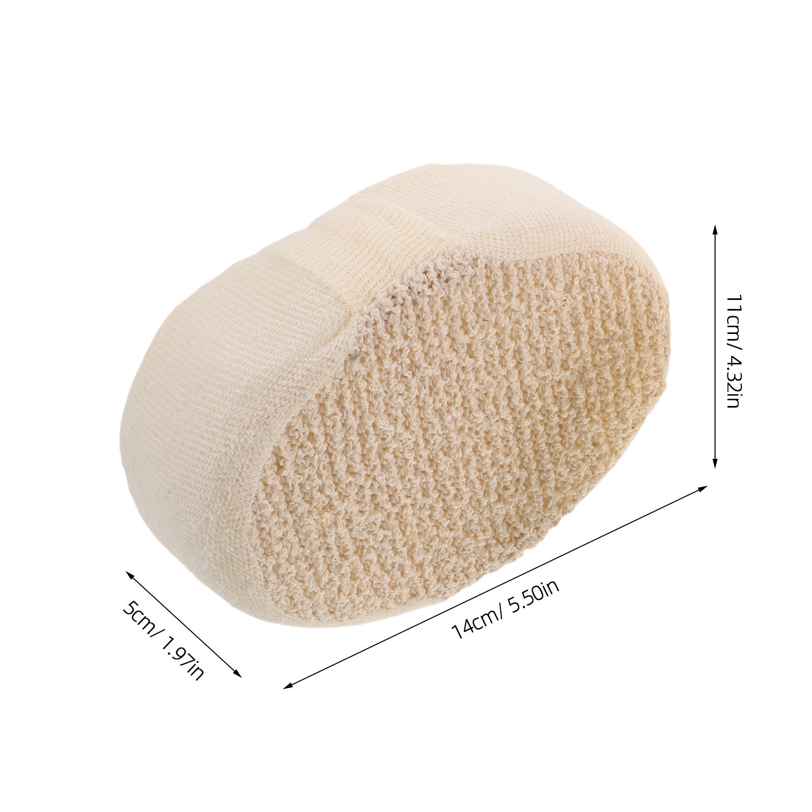 2Pcs Natural Sisal Loofah Body - Body Loofah Natural review and price