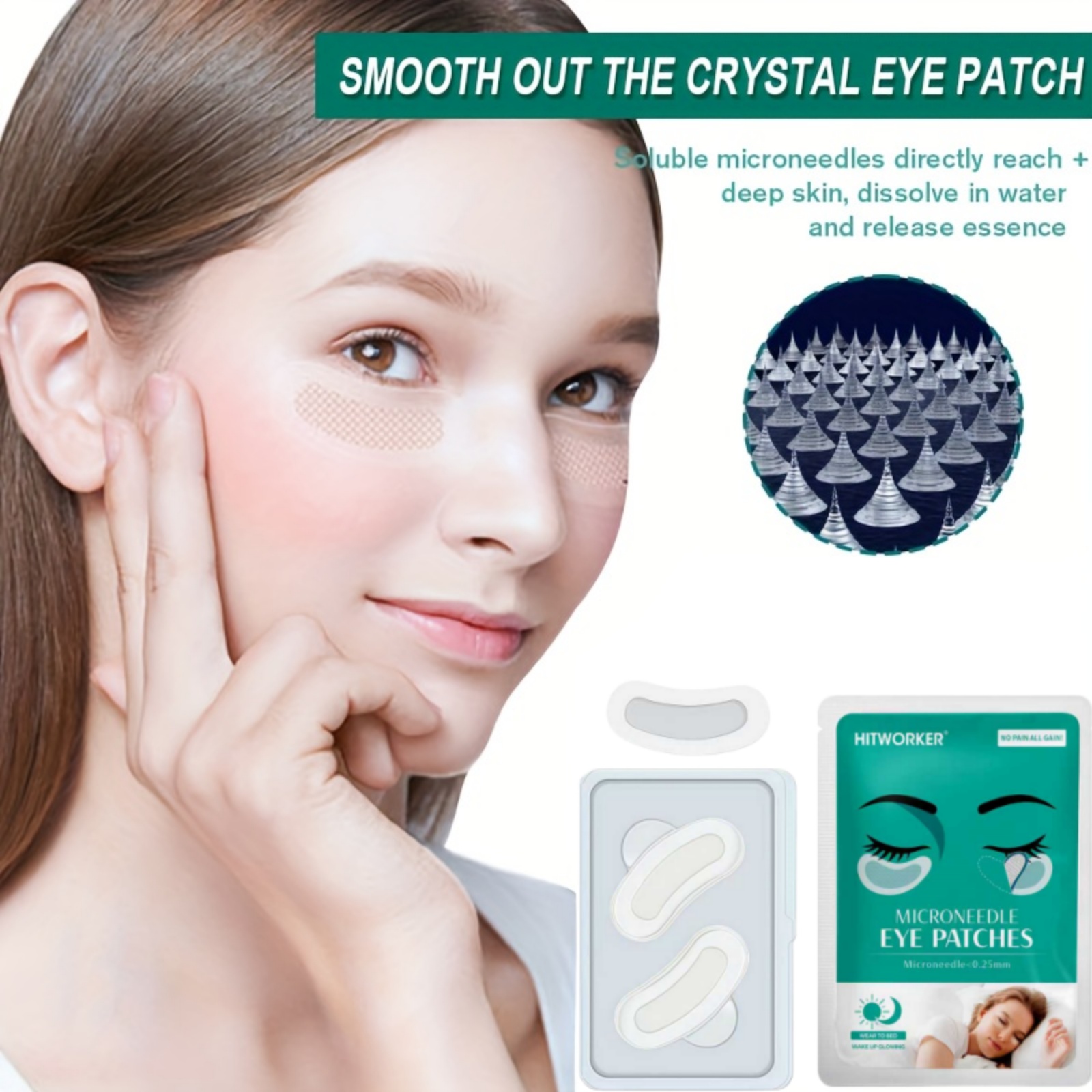 Microneedle Soluble Eye Patche - Microneedle Patch Eye review and price