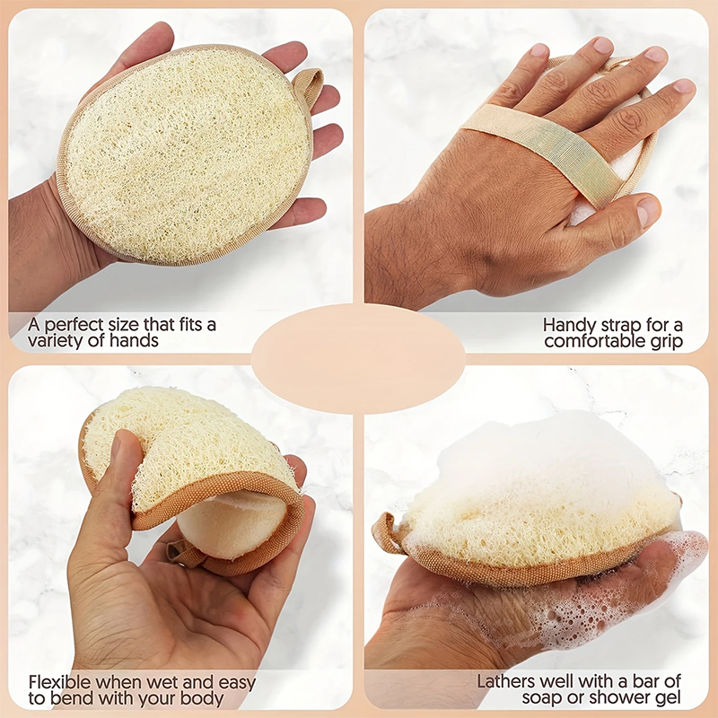 Natural Soft Shower Brush Clea - Body Loofah Natural review and price
