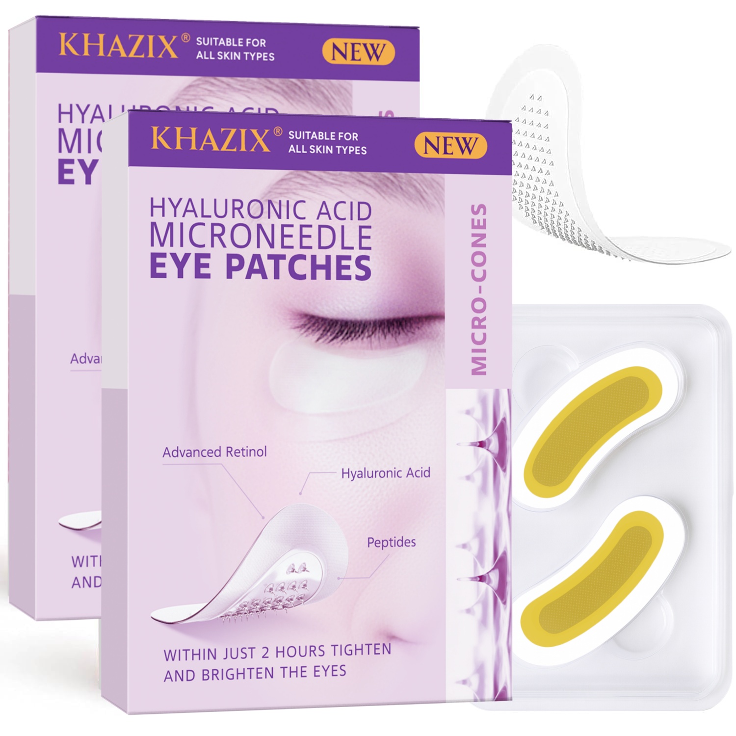 Hyaluronic Acid Retinol Micron - Microneedle Patch Eye review and price